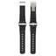 Apple Watch 7 45mm Zore KRD-145 Metal Tokalı Silikon Kordon Starlight
