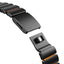 Apple Watch 7 45mm Zore KRD-152 Titanyum Silikon Kordon Gri-Yeşil