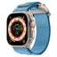 Apple Watch 7 45mm Zore KRD-154 Naylon Kumaş Hasır Örgülü Kordon