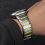 Apple Watch 7 45mm Zore KRD-155 Metal Silikon Kordon