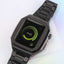 Apple Watch 7 45mm Zore KRD-64 Metal Kordon Siyah