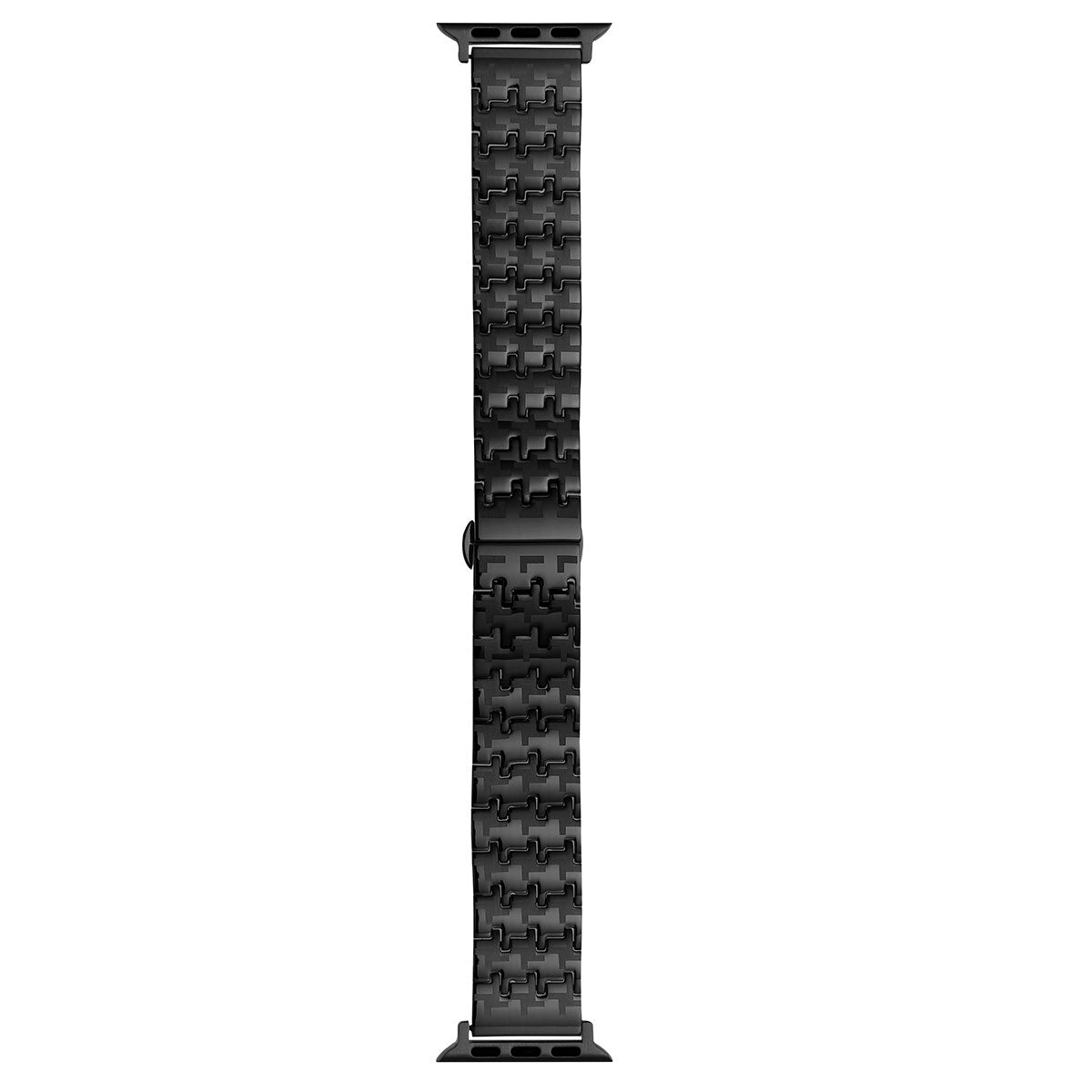 Apple Watch 7 45mm Zore KRD-86 Metal Kordon Siyah