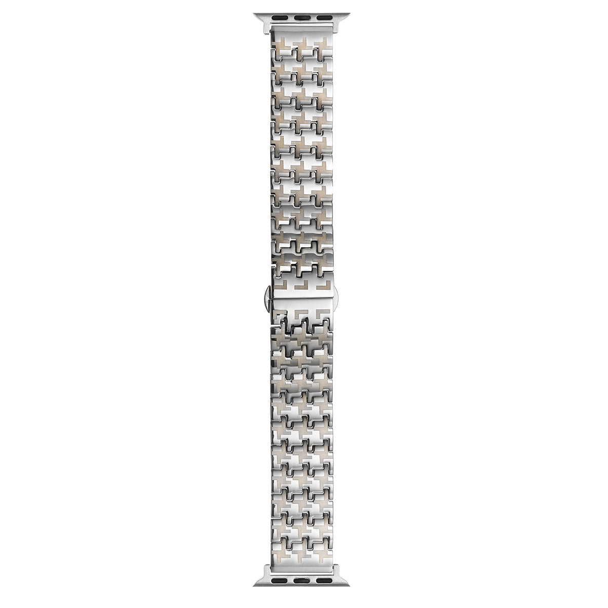 Apple Watch 7 45mm Zore KRD-86 Metal Kordon Gümüş