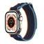 Apple Watch Ultra 49mm Hasır Kordon Zore KRD-106 Strap Kayış Beyaz