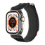 Apple Watch Ultra 49mm Hasır Kordon Zore KRD-106 Strap Kayış Beyaz