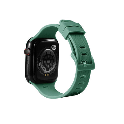 Apple Watch Ultra 49mm Kordon KRD-23 Silikon Strap Kayış Yeşil