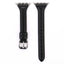 Apple Watch Ultra 49mm Kordon KRD-28 Deri Strap Kayış Siyah