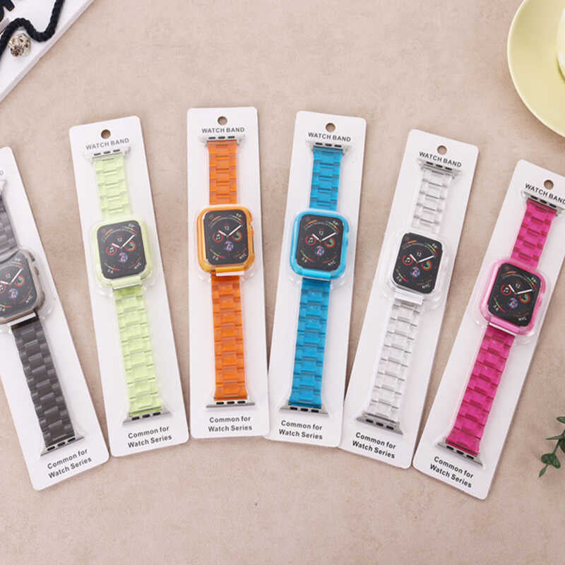 Apple Watch Ultra 49mm Kordon KRD-33 Strap Kayış Sarı