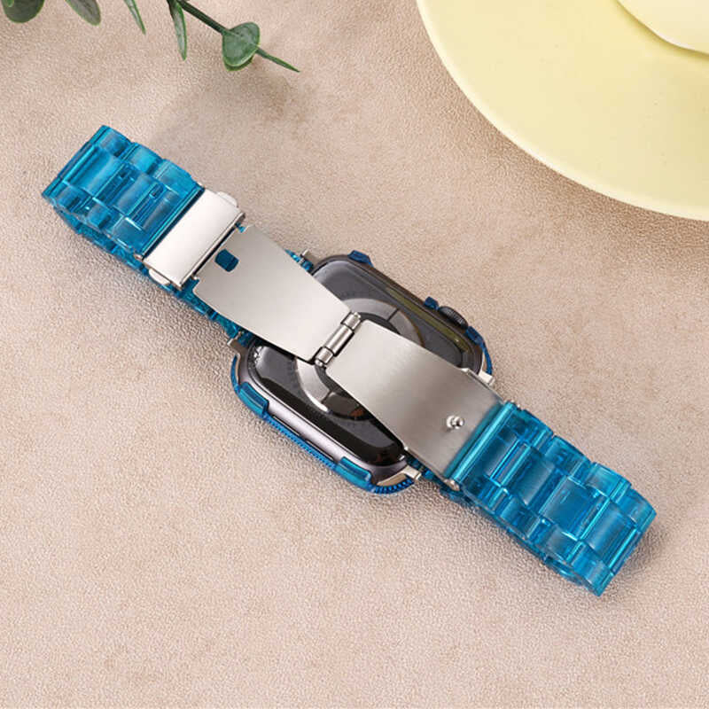 Apple Watch Ultra 49mm Kordon KRD-33 Strap Kayış Sarı