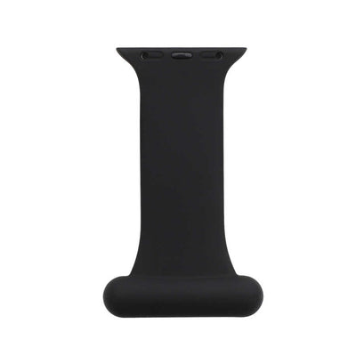 Apple Watch Ultra 49mm Kordon KRD-44 Silikon Strap Kayış Siyah