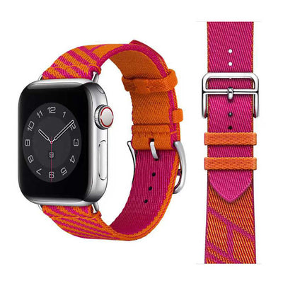 Apple Watch Ultra 49mm Kordon KRD-51 Hasır Strap Kayış NO1