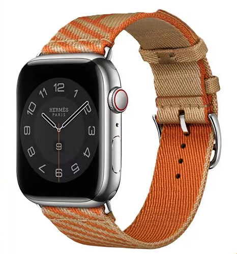 Apple Watch Ultra 49mm Kordon KRD-51 Hasır Strap Kayış NO7