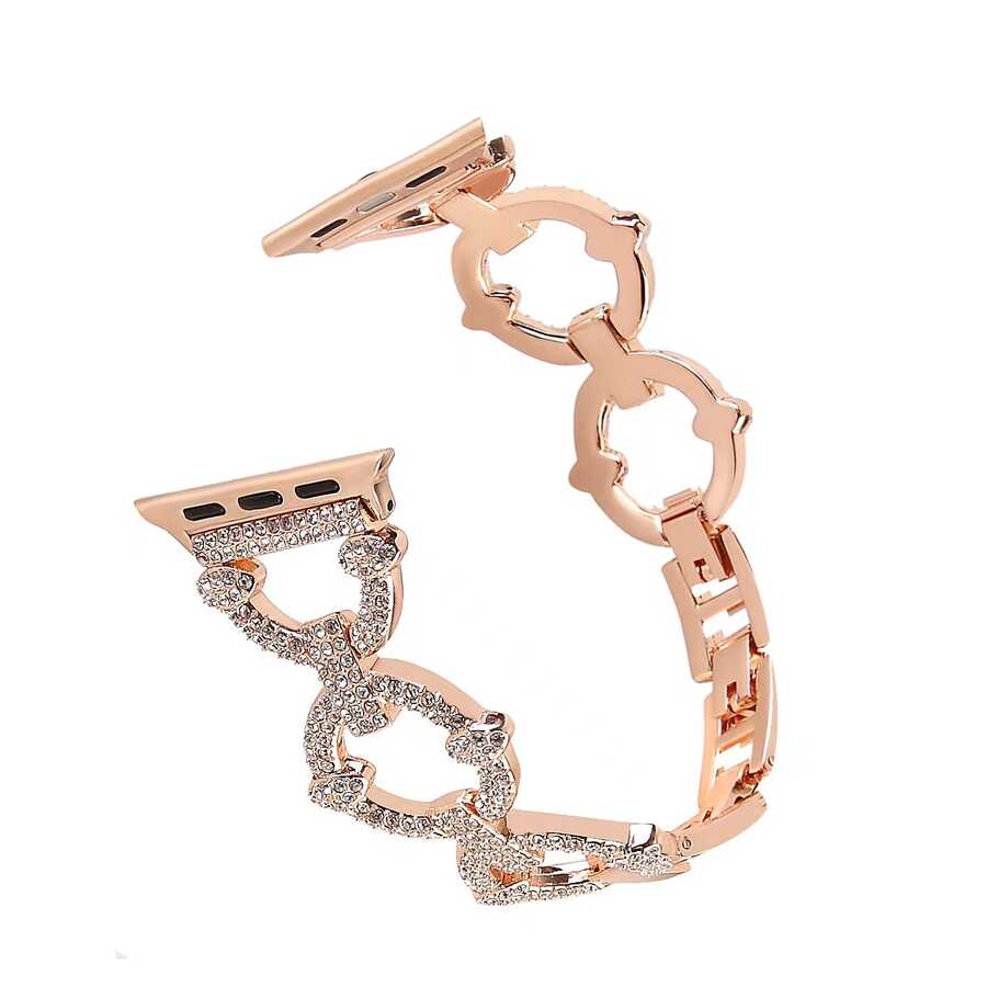 Apple Watch Ultra 49mm Kordon KRD-57 Metal Strap Kayış Siyah