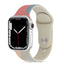 Apple Watch Ultra 49mm Kordon KRD-62 Silikon Strap Kayış Grape Fruit