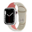 Apple Watch Ultra 49mm Kordon KRD-62 Silikon Strap Kayış Rouge Powder