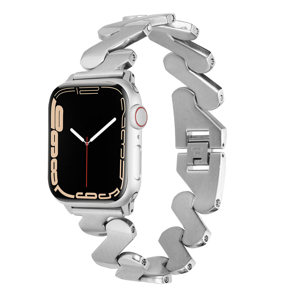 Apple Watch Ultra 49mm Kordon KRD-80 Metal Strap Kayış Siyah