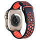 Apple Watch Ultra 49mm Kordon Yeni Seri 2023 KRD-02 Silikon Strap Kayış Lacivert
