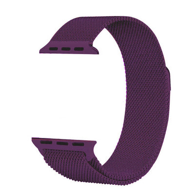 Apple Watch Ultra 49mm Kordon Zore KRD-01 Metal Strap Kayış Mor