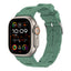 Apple Watch Ultra 49mm KRD-92 Silikon Kordon Petrol Yeşil
