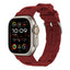 Apple Watch Ultra 49mm KRD-92 Silikon Kordon Mor