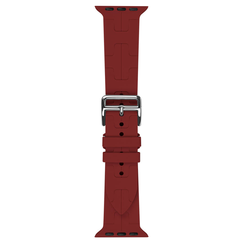 Apple Watch Ultra 49mm KRD-92 Silikon Kordon Pembe Açık