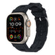 Apple Watch Ultra 49mm KRD-92 Silikon Kordon Midnight