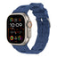 Apple Watch Ultra 49mm KRD-92 Silikon Kordon Mavi
