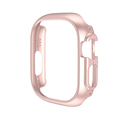 Apple Watch Ultra 49mm Sert PC Kasa Koruyucu Zore Watch Gard 18 Rose Gold