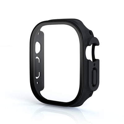 Apple Watch Ultra 49mm Zore 01 Kasa ve Ekran Koruyucu Siyah