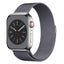 Apple Watch Ultra 49mm Zore Band-01 Metal Kordon Gri