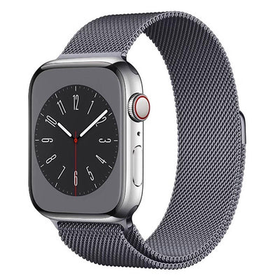 Apple Watch Ultra 49mm Zore Band-01 Metal Kordon Gri