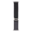Apple Watch Ultra 49mm Zore Band-74 Hasır Kordon Koyu Gri