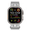 Apple Watch Ultra 49mm Zore KRD-107 Metal Hasır Kordon