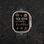 Apple Watch Ultra 49mm Zore KRD-107 Metal Hasır Kordon Starlight