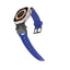 Apple Watch Ultra 49mm Zore KRD-108 Metal Başlıklı Silikon Kordon Starlight-Mavi