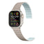 Apple Watch Ultra 49mm Zore KRD-111 Çizgili Desenli Silikon Kordon Pembe