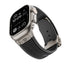 Apple Watch Ultra 49mm Zore KRD-113 Spor Görünümlü Silikon Kordon Siyah