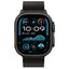Apple Watch Ultra 49mm Zore KRD-121 Metal Hasır Kordon Gri