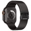 Apple Watch Ultra 49mm Zore KRD-121 Metal Hasır Kordon Pembe
