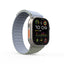 Apple Watch Ultra 49mm Zore KRD-122 Silikon Kordon Strap Kayış Siyah-Turuncu