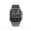 Apple Watch Ultra 49mm Zore KRD-122 Silikon Kordon Strap Kayış Kahverengi-Krem