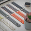 Apple Watch Ultra 49mm Zore KRD-124 Silikon Kordon Strap Kayış Turuncu-Gri