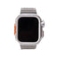 Apple Watch Ultra 49mm Zore KRD-126 Sert Kasa Koruyuculu Metal Kordon Gümüş