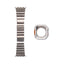 Apple Watch Ultra 49mm Zore KRD-126 Sert Kasa Koruyuculu Metal Kordon Starlight