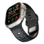 Apple Watch Ultra 49mm Zore KRD-135 Silikon Kordon Strap Kayış Gri-Turuncu