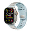 Apple Watch Ultra 49mm Zore KRD-135 Silikon Kordon Strap Kayış Gri-Turuncu