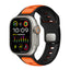 Apple Watch Ultra 49mm Zore KRD-135 Silikon Kordon Strap Kayış Midnight Blue-Siyah