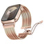 Apple Watch Ultra 49mm Zore KRD-137 Metal Hasır Kordon