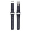Apple Watch Ultra 49mm Zore KRD-145 Metal Tokalı Silikon Kordon Starlight