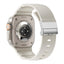 Apple Watch Ultra 49mm Zore KRD-145 Metal Tokalı Silikon Kordon